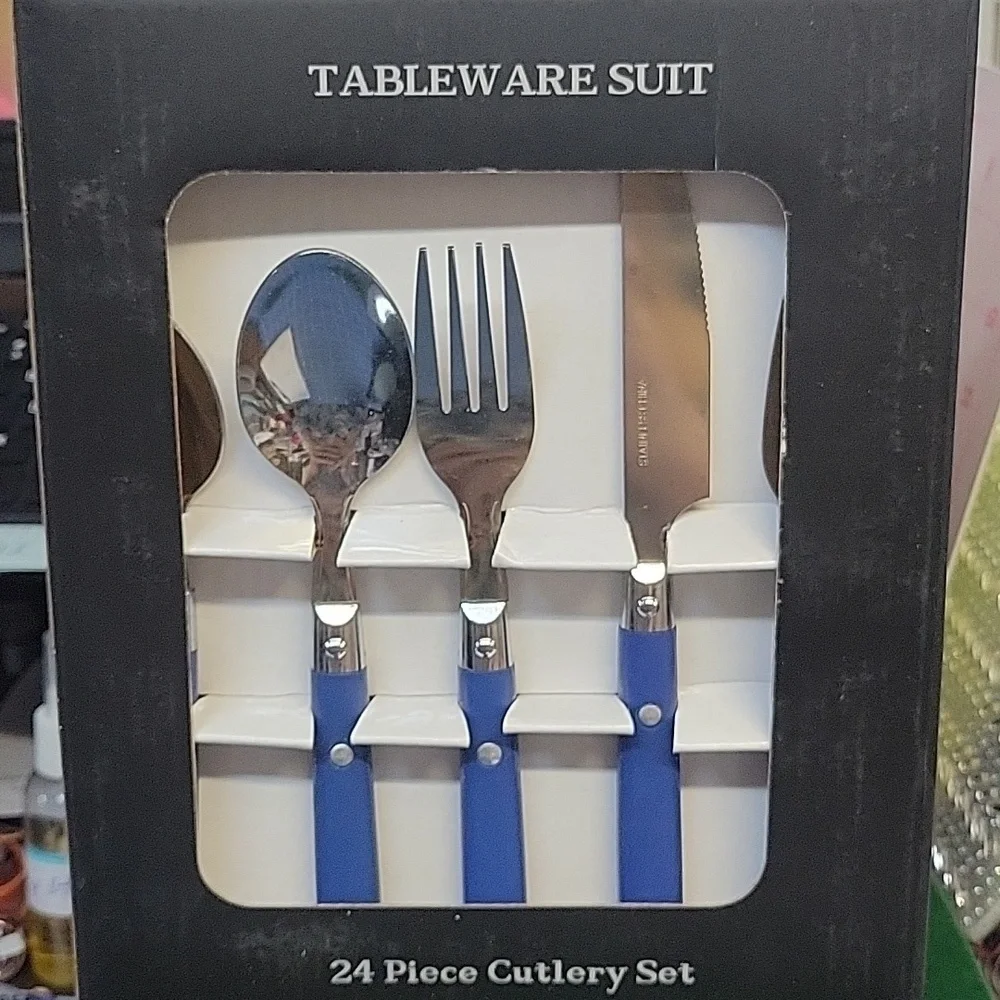 Tableware Suit 24 Piece Cutlery Set